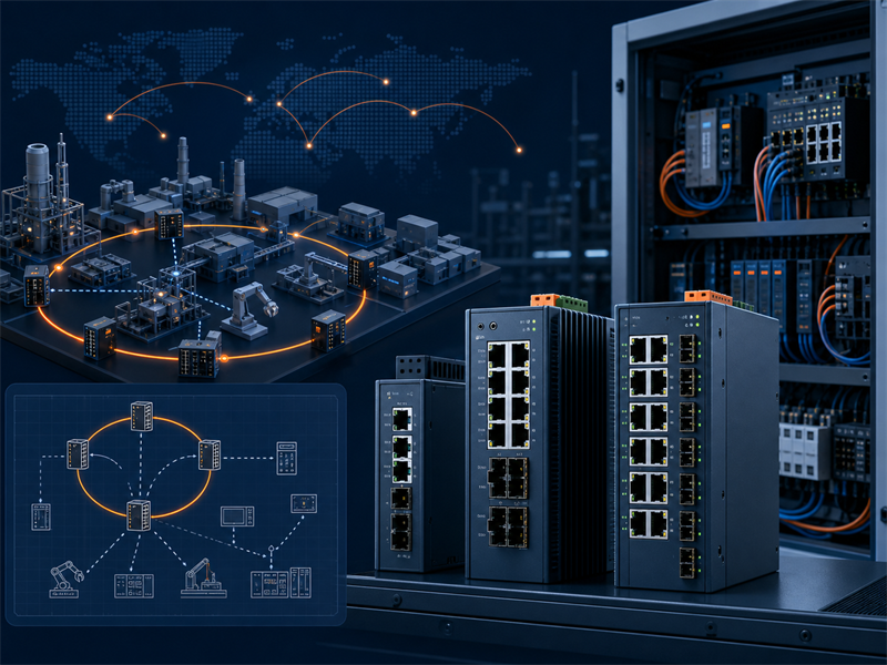 Industrial Ethernet Switches for Automation Networks: Sourcing Critical Spares