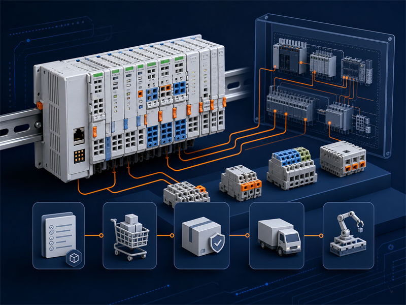 How to Buy WAGO I/O Modules and Terminal Blocks for Automation Panels