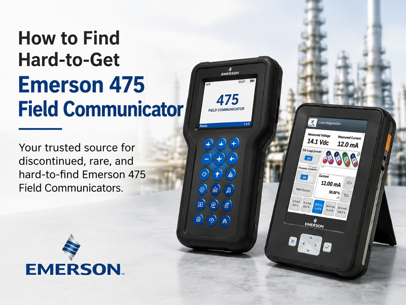 How to Find Hard-to-Get Emerson 475 Field Communicator