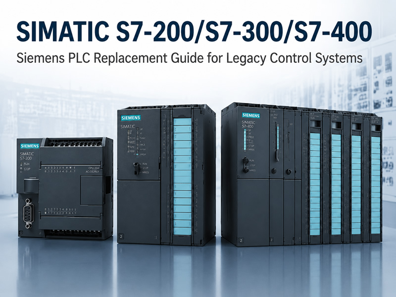 Siemens SIMATIC S7-200/S7-300/S7-400 PLC Replacement Guide for Legacy Control Systems